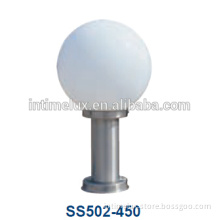 SS502-450 stainless steel sphere lawn bollard light lamp